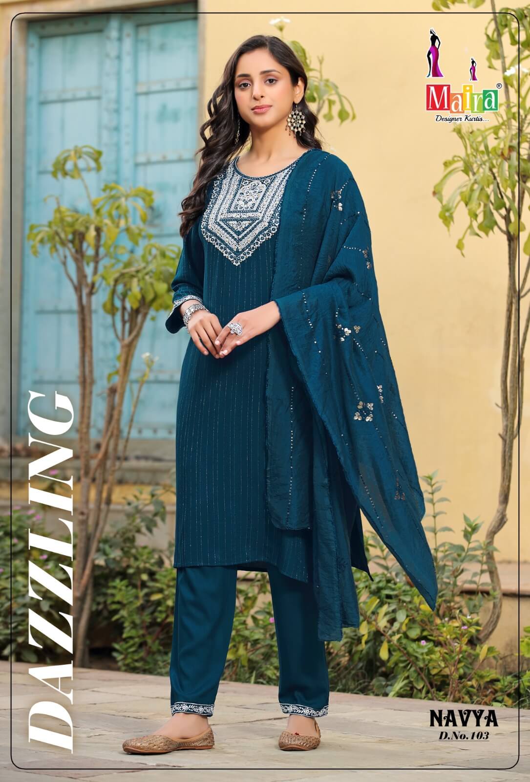 Maira Navya Vol 1 Fancy Party Wear Wholesale Readymade Suits